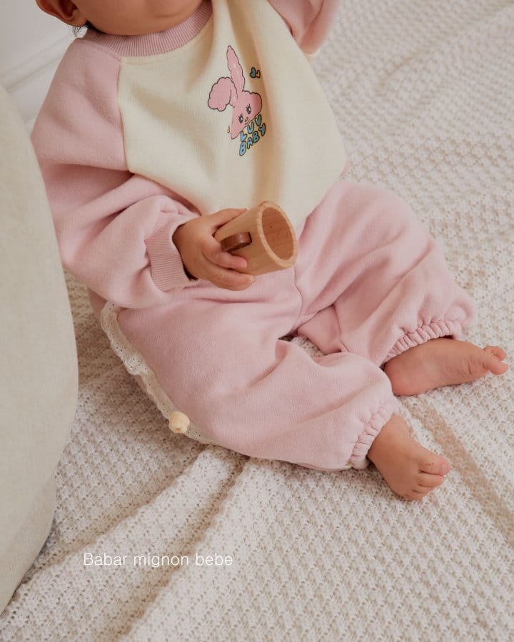 Babar Mignon - Korean Baby Fashion - #smilingbaby - Bebe Rabbit Top Bottom Set