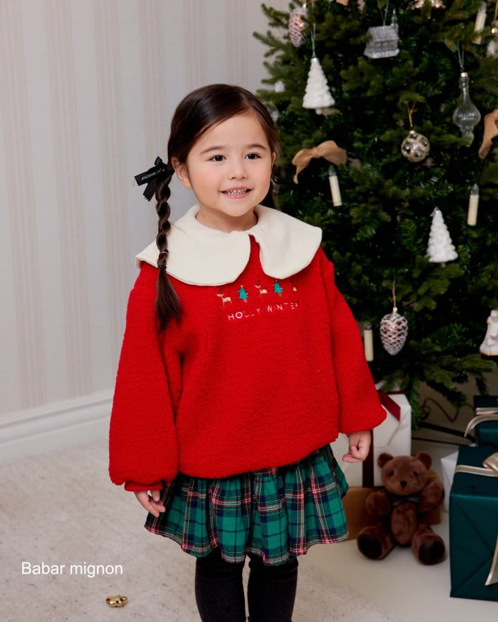 Babar Mignon - Korean Baby Fashion - #smilingbaby - Holliday Sweatshirt - 8