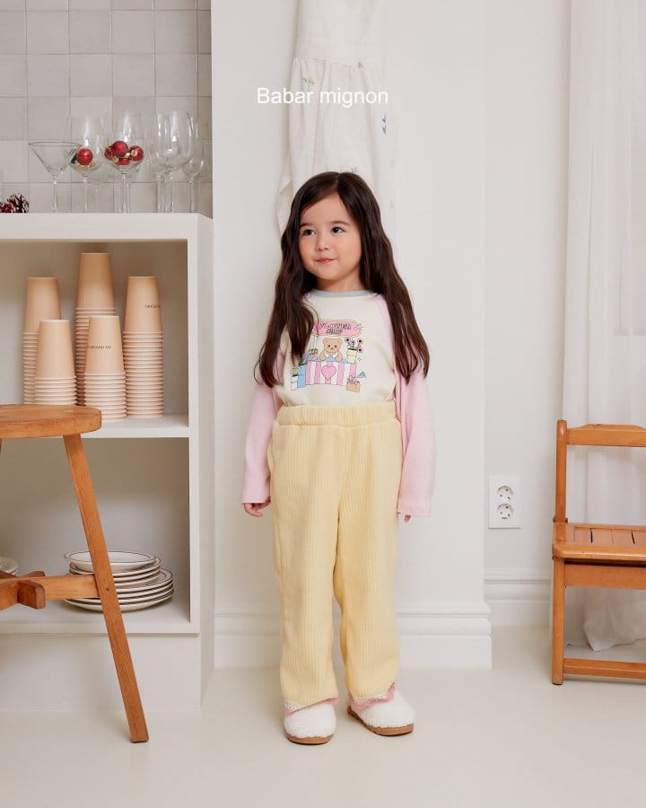 Babar Mignon - Korean Children Fashion - #Kfashion4kids - Rib Lace Pants - 9