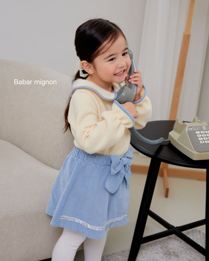 Babar Mignon - Korean Children Fashion - #childofig - Piping Circle Tee - 10