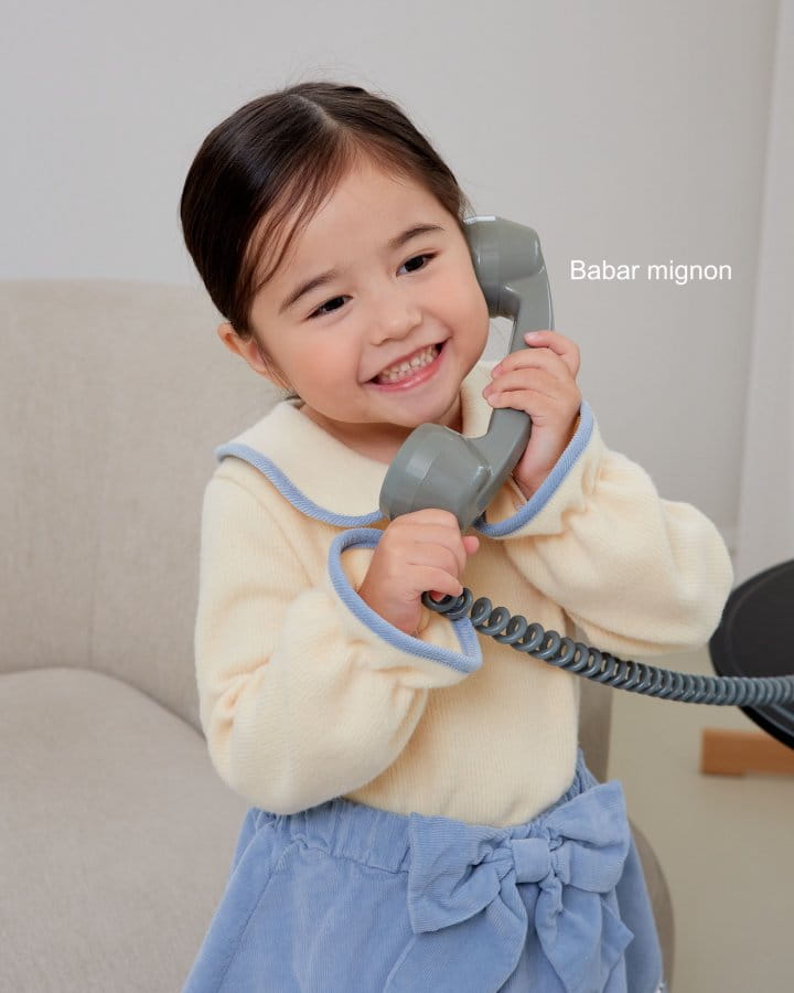 Babar Mignon - Korean Children Fashion - #childofig - Piping Circle Tee - 9
