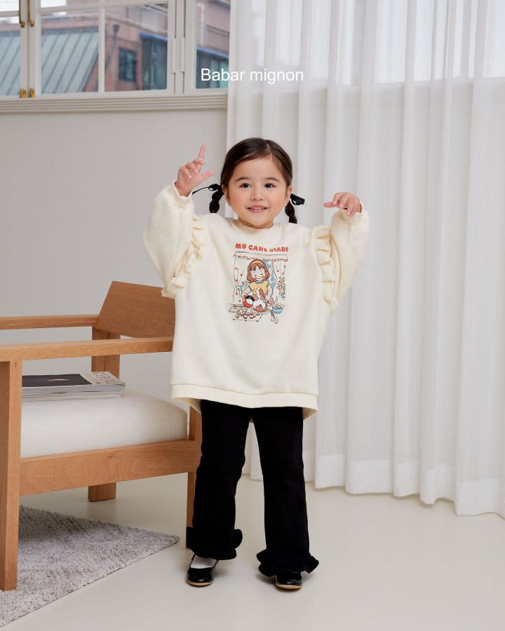 Babar Mignon - Korean Children Fashion - #childofig - Girl Long Sweatshirt - 5