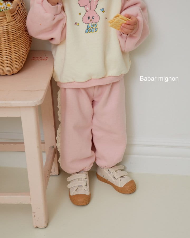 Babar Mignon - Korean Children Fashion - #childofig - Rabbit Top Bottom Set - 3