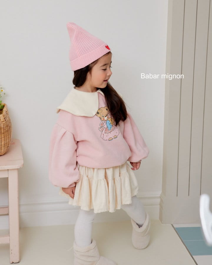 Babar Mignon - Korean Children Fashion - #childofig - Kitchen Bear Sweatshirt