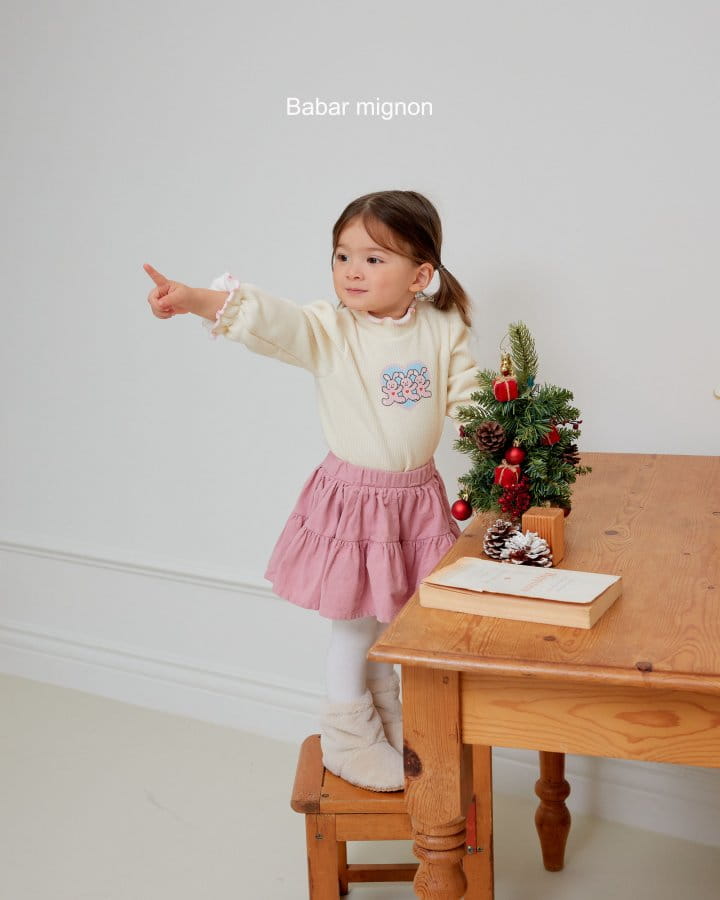 Babar Mignon - Korean Children Fashion - #designkidswear - Winter Cancan Skirt