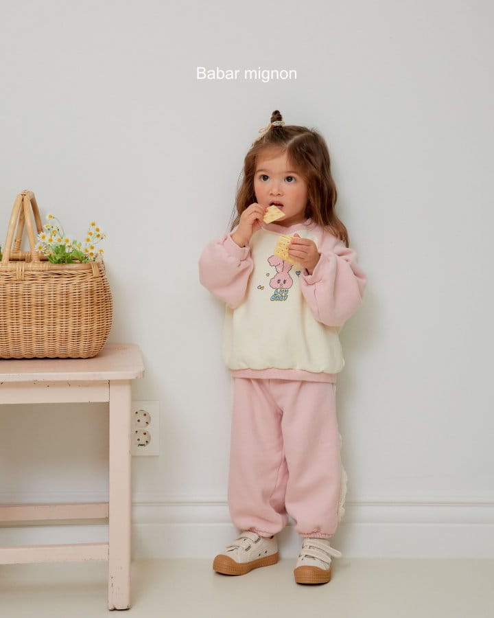 Babar Mignon - Korean Children Fashion - #discoveringself - Rabbit Top Bottom Set - 7