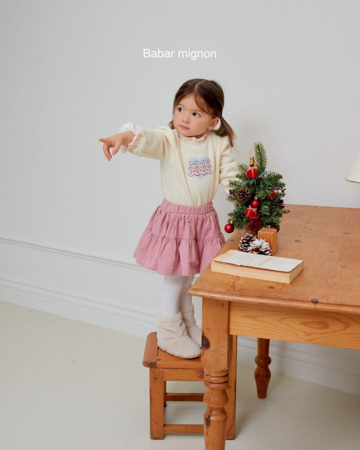 Babar Mignon - Korean Children Fashion - #discoveringself - Winter Cancan Skirt - 2