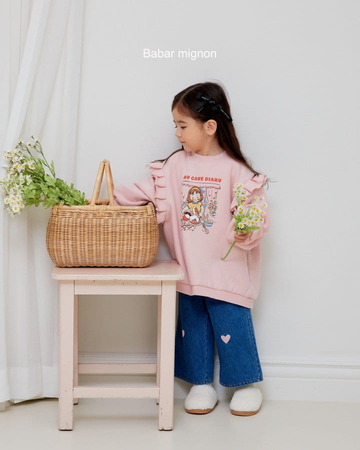 Babar Mignon - Korean Children Fashion - #kidsshorts - Girl Long Sweatshirt - 10
