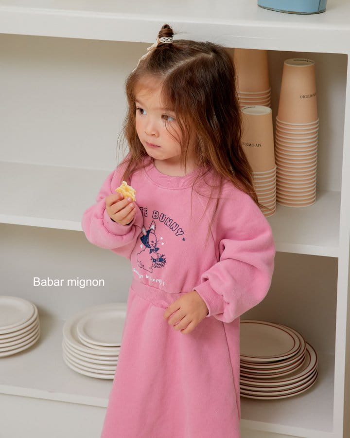 Babar Mignon - Korean Children Fashion - #kidsshorts - Cuty Rabbit One-piece - 2