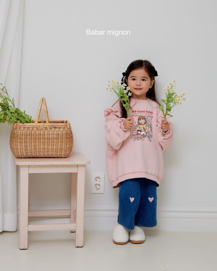 Babar Mignon - Korean Children Fashion - #kidsstore - Girl Long Sweatshirt - 11
