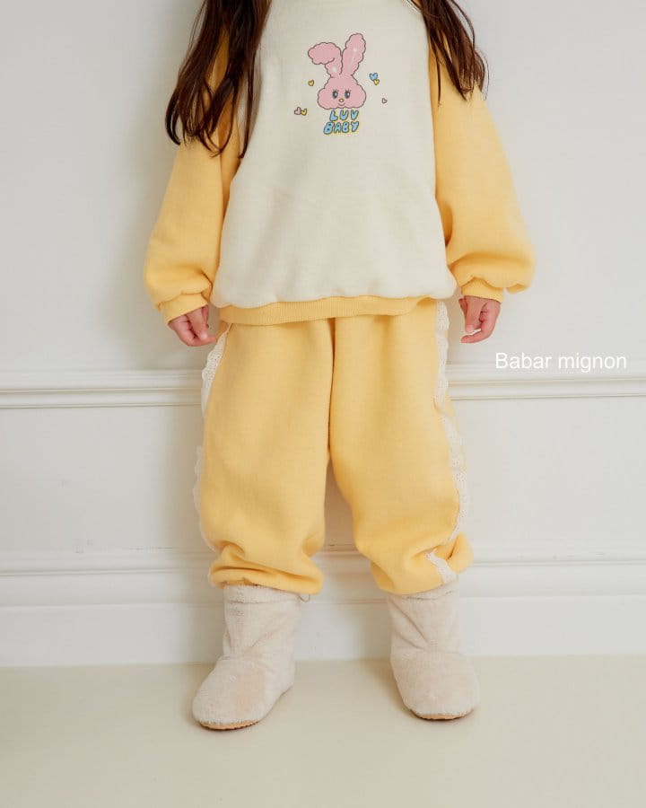 Babar Mignon - Korean Children Fashion - #kidzfashiontrend - Rabbit Top Bottom Set - 11