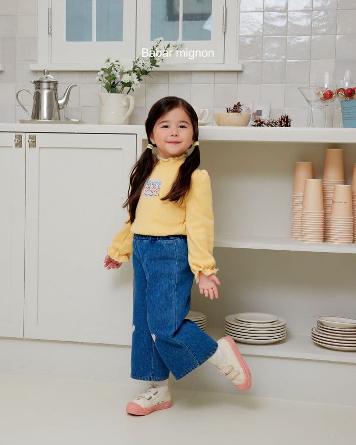 Babar Mignon - Korean Children Fashion - #littlefashionista - Three Friends Rib Tee - 9