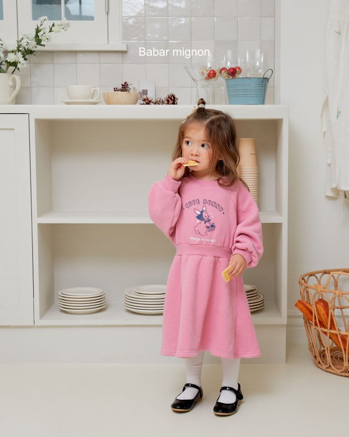 Babar Mignon - Korean Children Fashion - #littlefashionista - Cuty Rabbit One-piece - 6