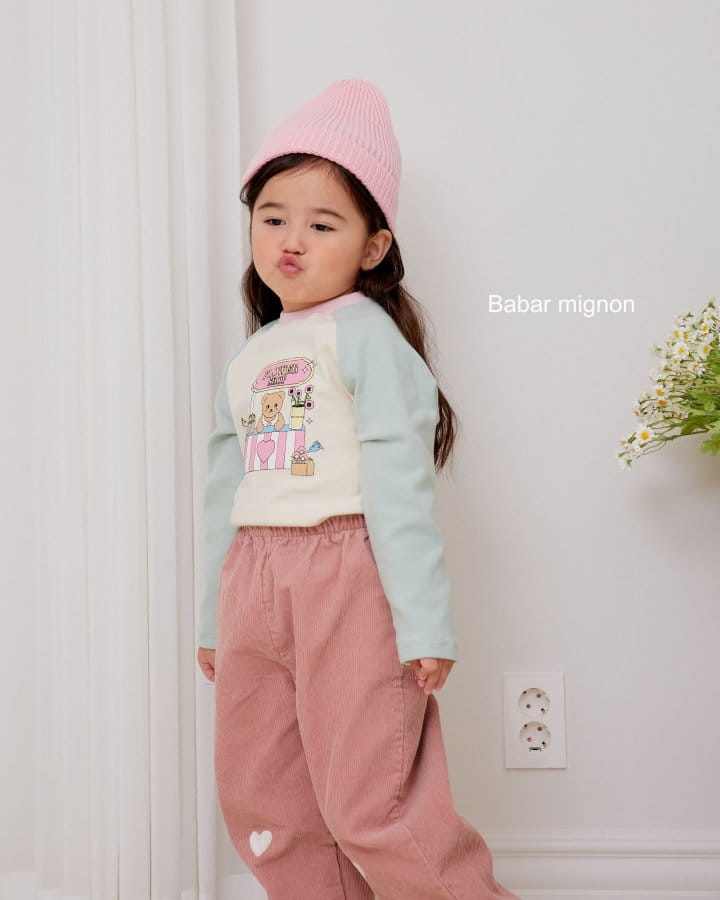 Babar Mignon - Korean Children Fashion - #littlefashionista - Color Ragaln Tee - 5