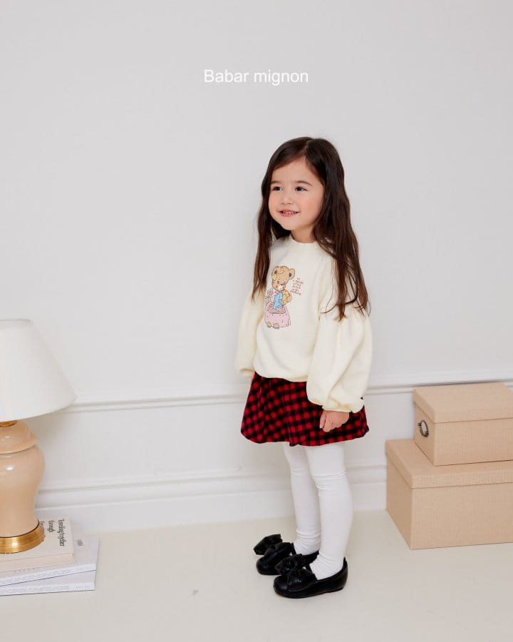 Babar Mignon - Korean Children Fashion - #magicofchildhood - Check Wrap Pants