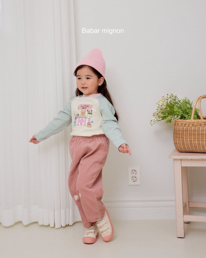 Babar Mignon - Korean Children Fashion - #minifashionista - Color Ragaln Tee - 7