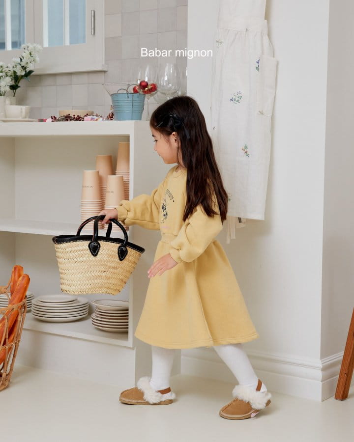 Babar Mignon - Korean Children Fashion - #todddlerfashion - Cuty Rabbit One-piece - 10