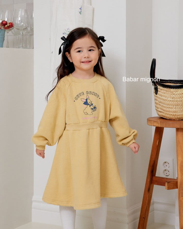 Babar Mignon - Korean Children Fashion - #toddlerclothing - Cuty Rabbit One-piece - 11
