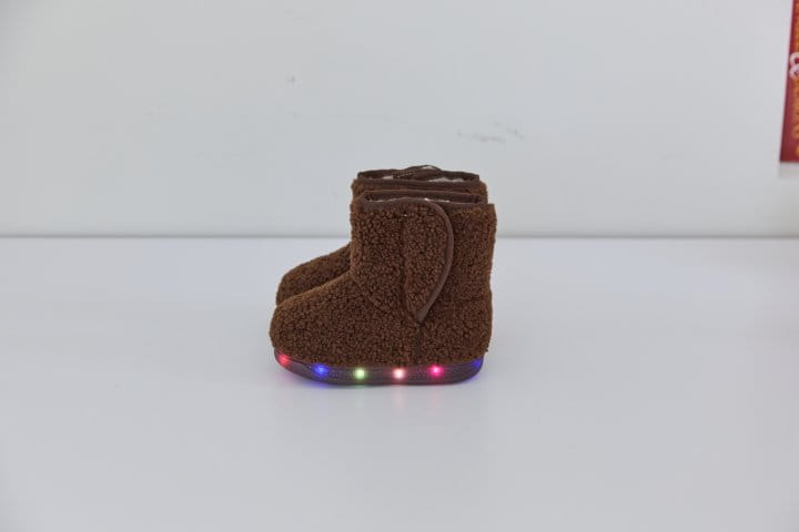 Babyzzam - Korean Children Fashion - #childrensboutique - Y895 LED Bbogle Boots - 3