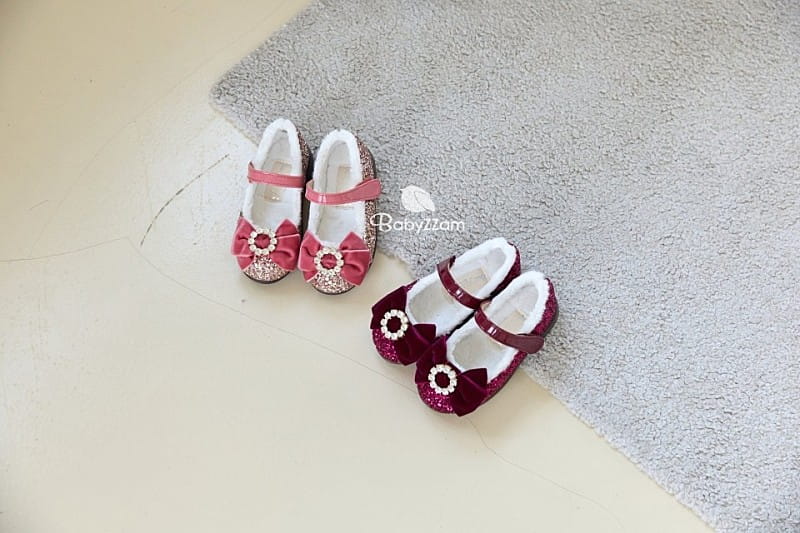 Babyzzam - Korean Children Fashion - #kidzfashiontrend - Y897 Cling Bijou Flats - 11