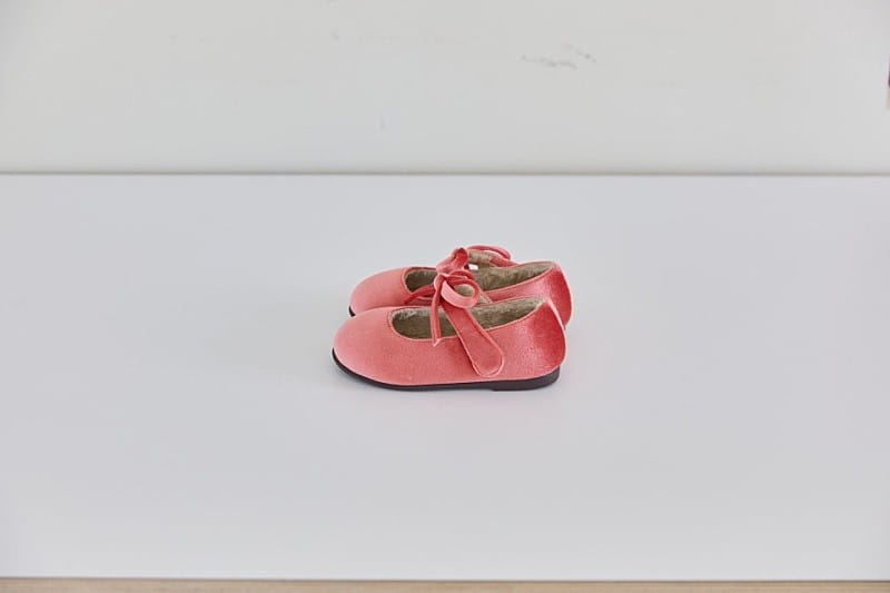 Babyzzam - Korean Children Fashion - #prettylittlegirls - Y 898 Bellsa Ribbon Flats