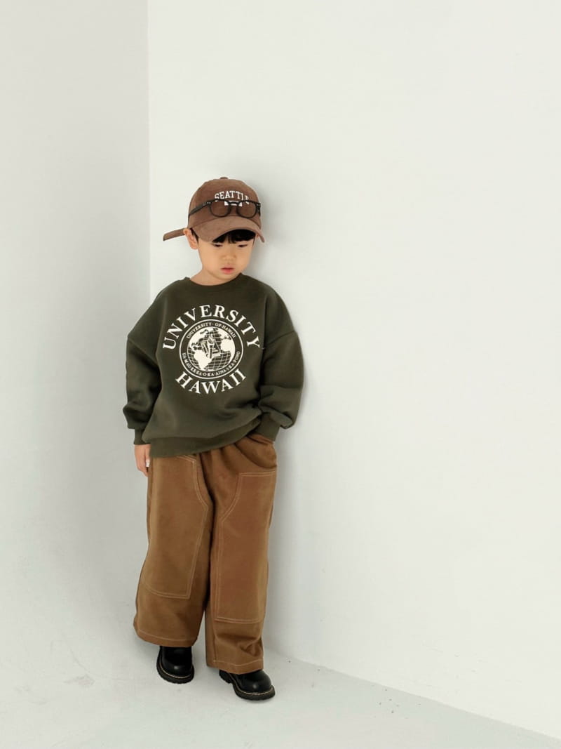 Bailey - Korean Children Fashion - #kidsstore - University Sweatshirt - 8