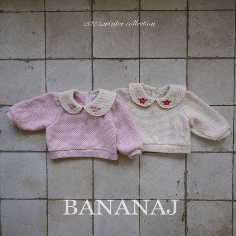 Banana J - Korean Children Fashion - #childofig - 2 Collar Blouse