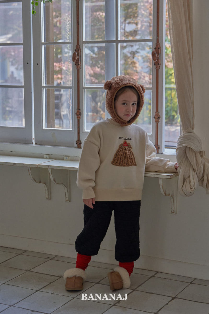 Banana J - Korean Children Fashion - #kidsshorts - My Home Sweatshirt - 8