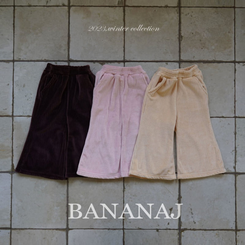 Banana J - Korean Children Fashion - #kidsstore - Mi Veloure Pants