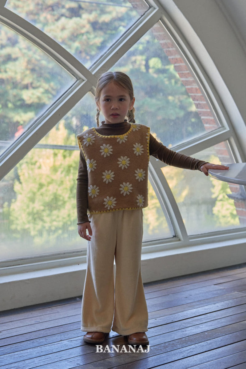 Banana J - Korean Children Fashion - #magicofchildhood - Daisy Dumble Vest - 12