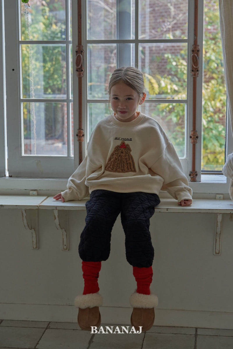 Banana J - Korean Children Fashion - #stylishchildhood - My Home Sweatshirt - 2
