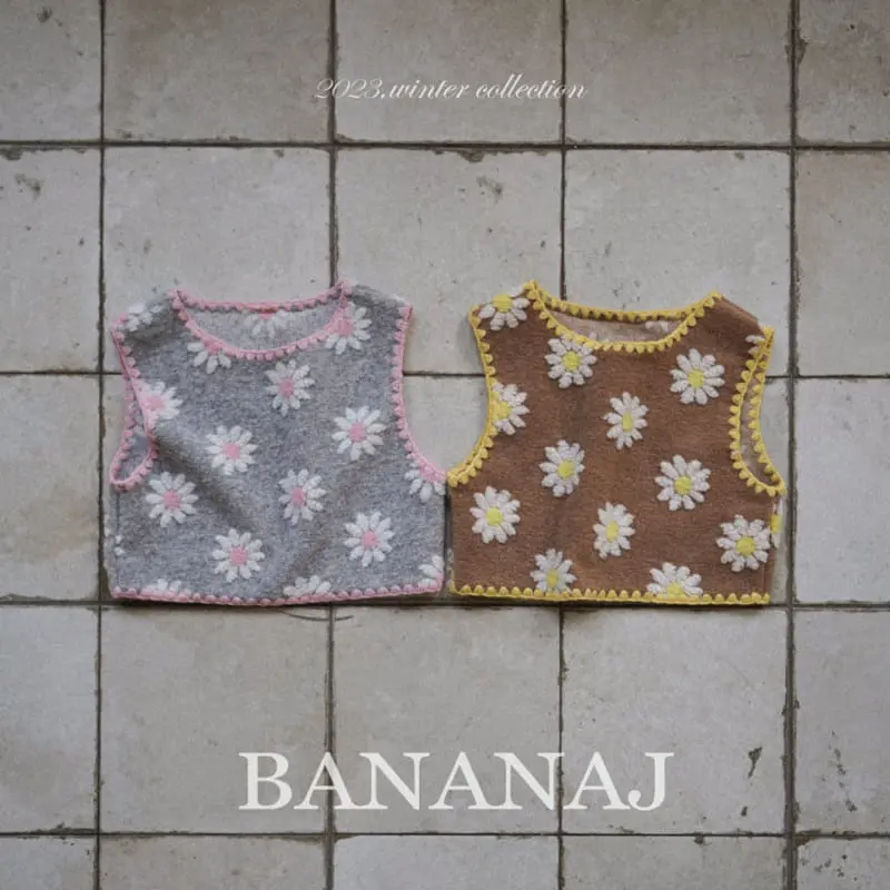 Banana J - Korean Children Fashion - #stylishchildhood - Daisy Dumble Vest