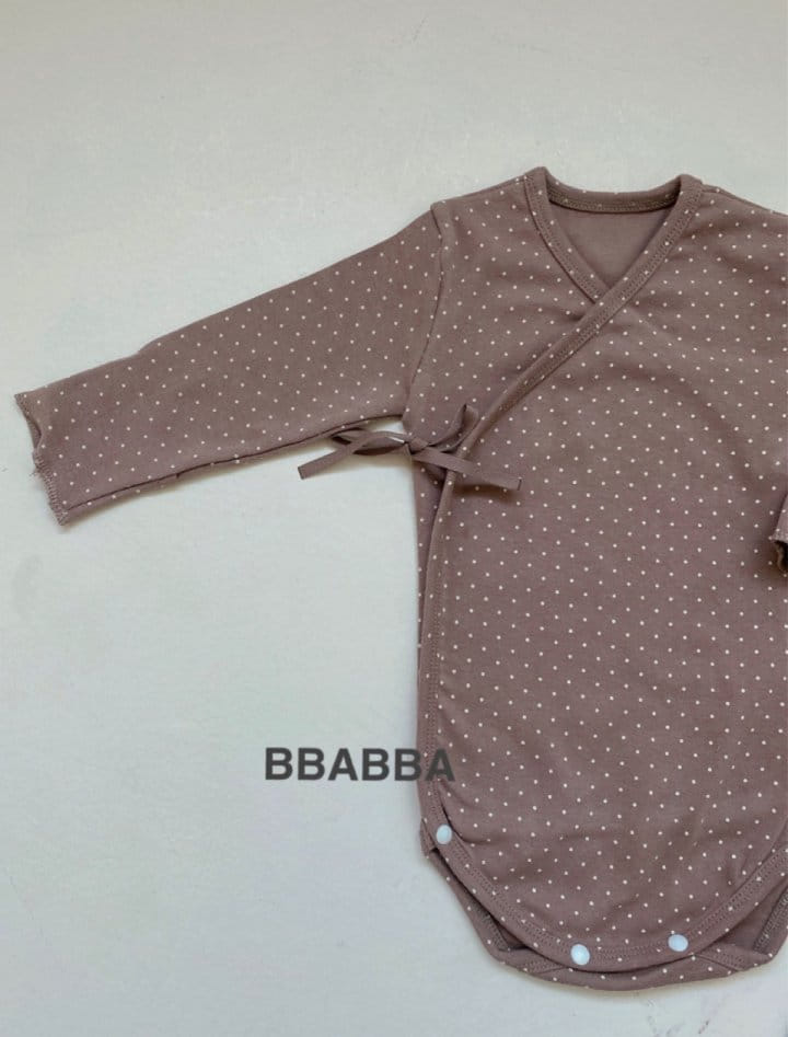 Bbabba - Korean Baby Fashion - #babyboutique - Bennet Dot Bodysuit Leggings Bonnet Set - 11