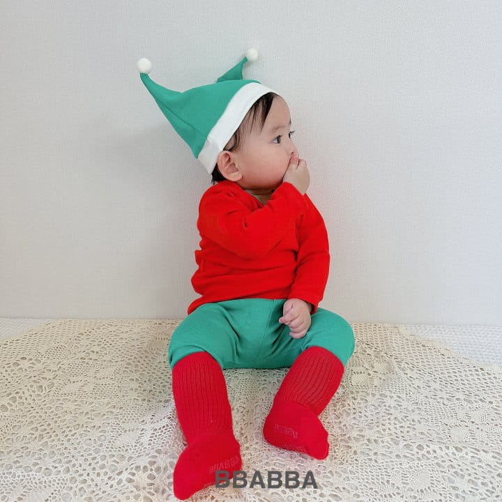 Bbabba - Korean Baby Fashion - #babyboutique - Xmas Hats Set - 6