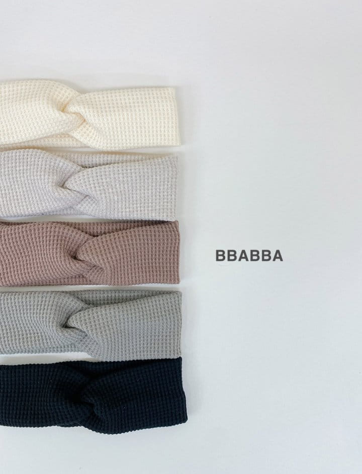 Bbabba - Korean Baby Fashion - #babyboutiqueclothing - Waffle Hairband - 3