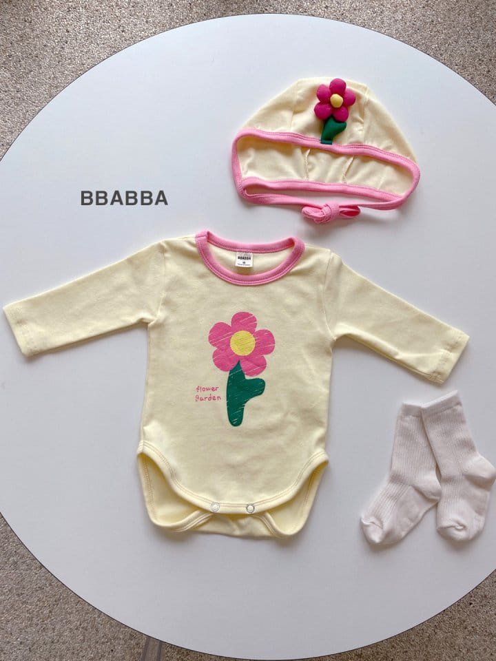 Bbabba - Korean Baby Fashion - #babyboutique - Flower Garden Set - 4