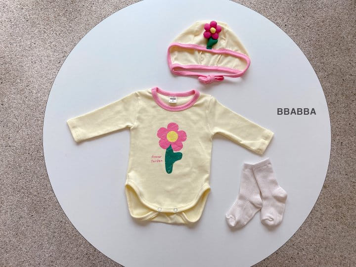 Bbabba - Korean Baby Fashion - #babyclothing - Flower Garden Set - 5