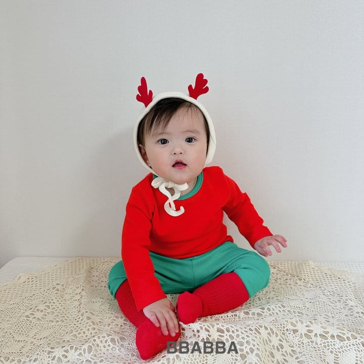 Bbabba - Korean Baby Fashion - #babyclothing - Rudolph bonnet