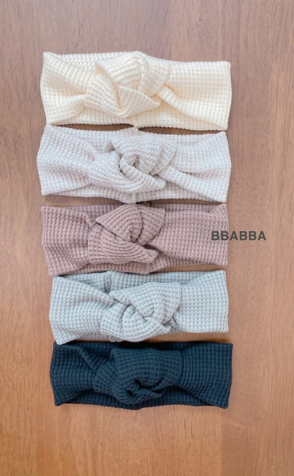 Bbabba - Korean Baby Fashion - #babyfashion - Waffle Hairband - 5