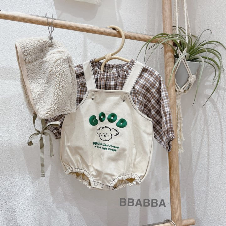 Bbabba - Korean Baby Fashion - #babyclothing - Fleece Check Bnlouse - 4