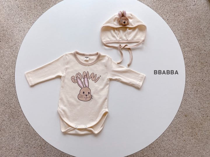 Bbabba - Korean Baby Fashion - #babyfashion - Bunny Bonnet Set - 8