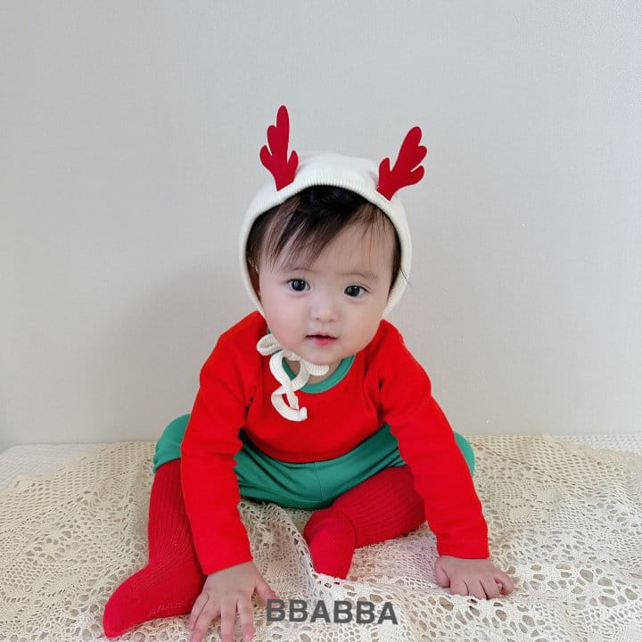 Bbabba - Korean Baby Fashion - #babyfashion - Rudolph bonnet - 2