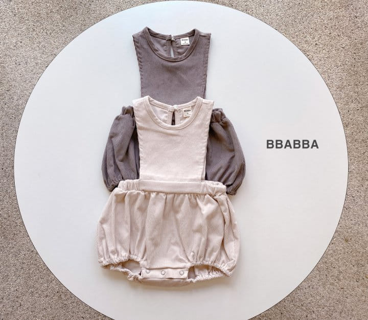 Bbabba - Korean Baby Fashion - #babyfever - Coi Rib Bodysuit - 10