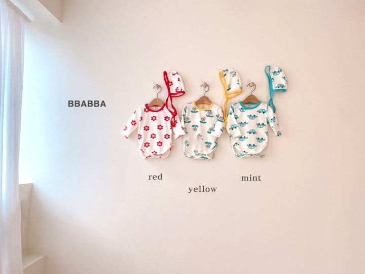 Bbabba - Korean Baby Fashion - #babyoninstagram - Piping Bodysuit - 6