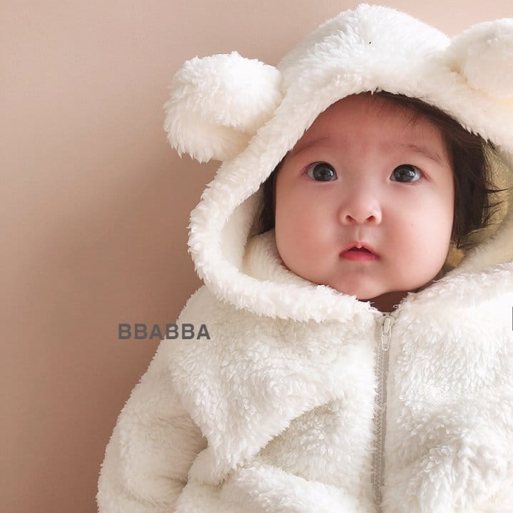 Bbabba - Korean Baby Fashion - #babyoninstagram - Cozy Bear Body Suit
