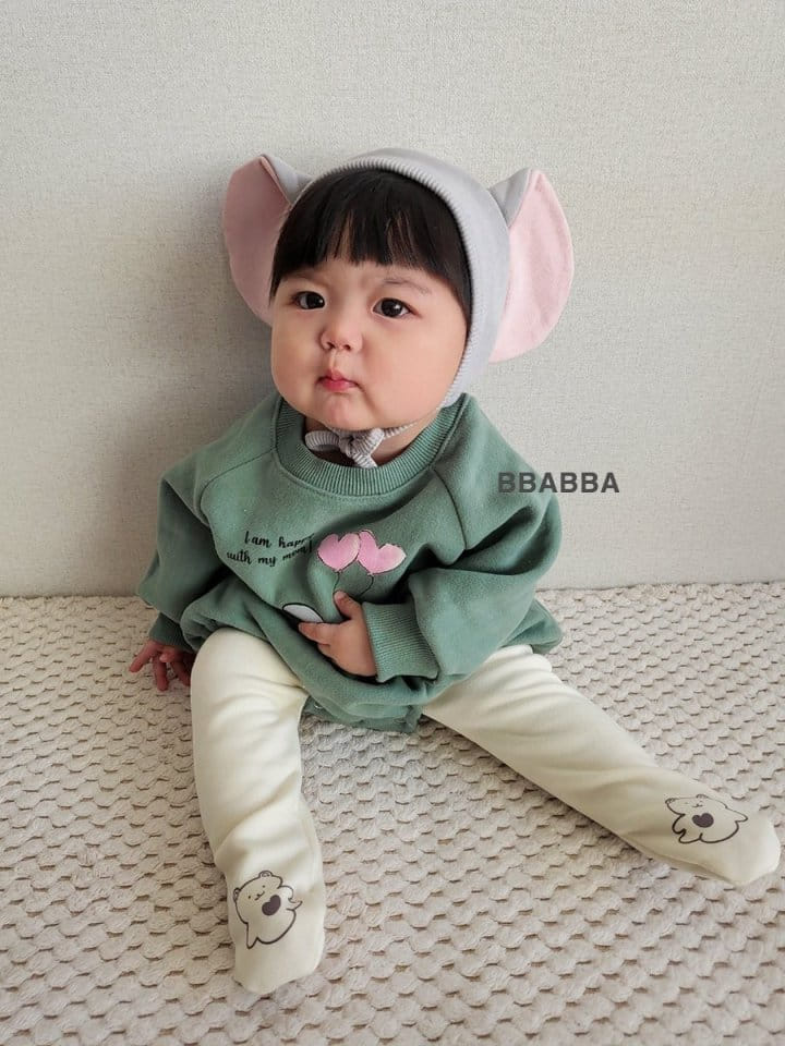 Bbabba - Korean Baby Fashion - #babyoninstagram - Winter Elephant Bodysuit - 4
