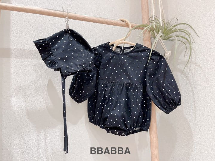 Bbabba - Korean Baby Fashion - #babyootd - Frill Dot Bodysuit