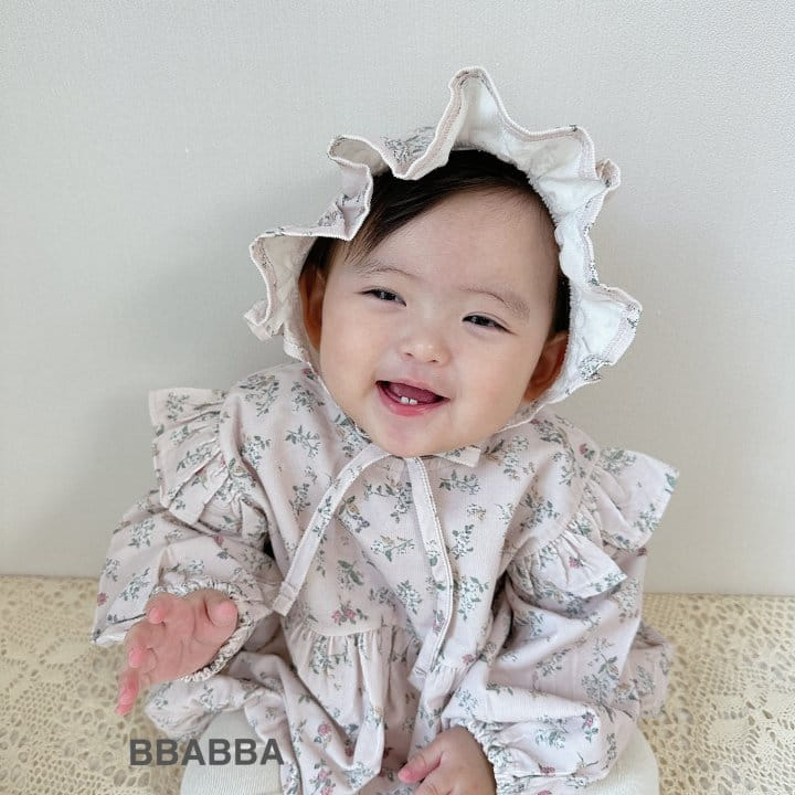 Bbabba - Korean Baby Fashion - #babyoutfit - Blanc 21 Rib Set - 2
