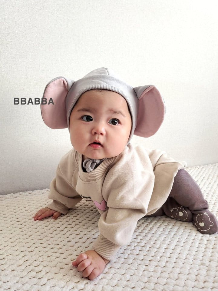 Bbabba - Korean Baby Fashion - #babywear - Winter Elephant Bodysuit - 7