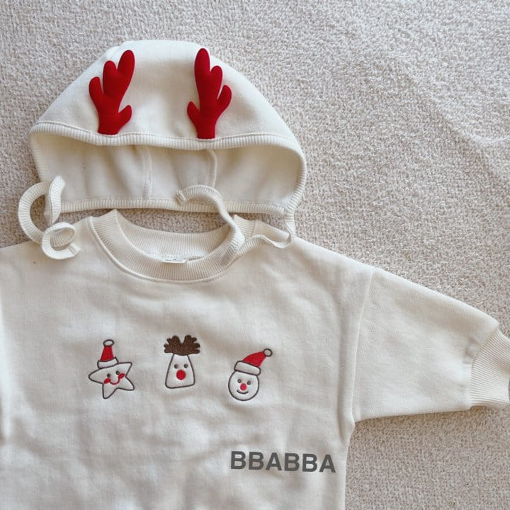 Bbabba - Korean Baby Fashion - #babywear - Santa Nara Embroidery Bodysuit